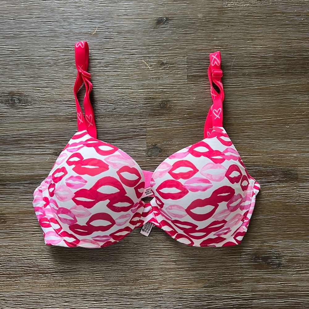 Multi-Colored Victoria’s Secret Push Up Bra